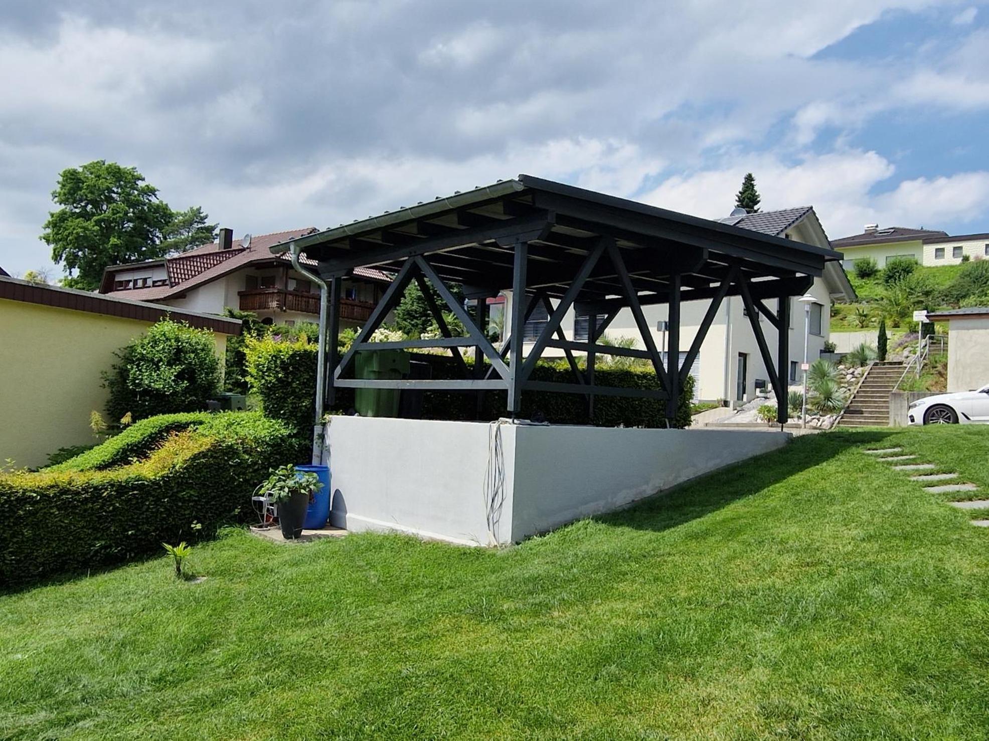 Ferienwohnung Schlossblick キッペンハイム エクステリア 写真