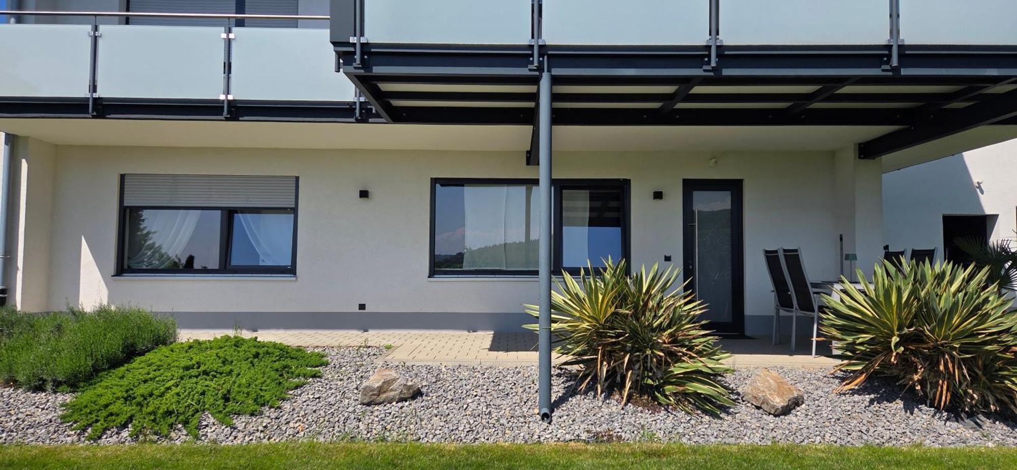 Ferienwohnung Schlossblick キッペンハイム エクステリア 写真